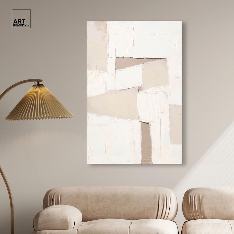 Plastered Planes I Canvas by Art Remedy, Gallery Wrapped