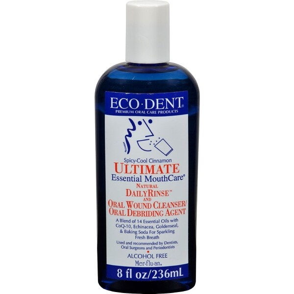 Eco-Dent Dailyrinse Mouthrinse - Cinnamon - 8 oz
