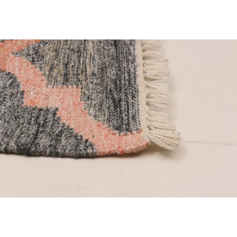 Ankara FW Grey Kilim 5'2" x 8'0" - 5'2 x 8'0