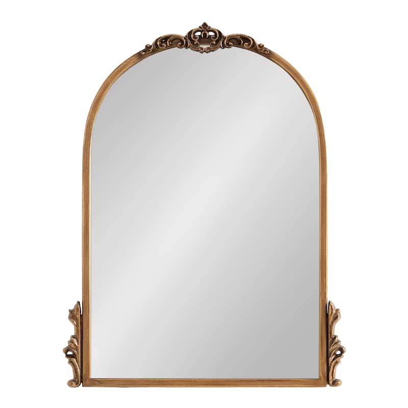 Kate and Laurel Myrcelle Tabletop Arched Mirror - 14x19