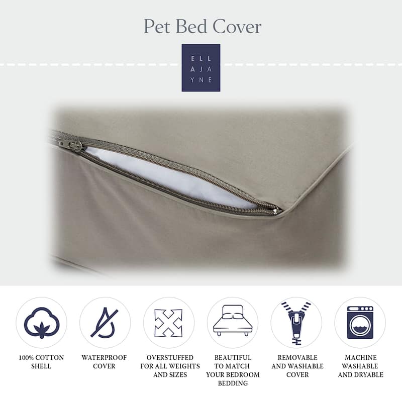 Ella Jayne Washable Cotton Pet Bed Cover - Medium