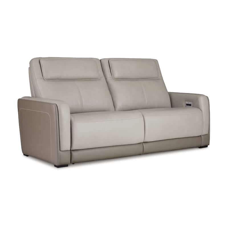 Signature Design by Ashley Battleville Light Gray 2-Piece Upholstery Package - 89"W x 40"D x 43"H