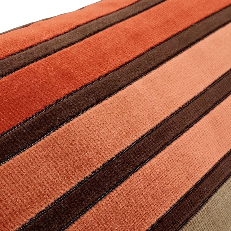 Canyon Stripes Throw Pillow