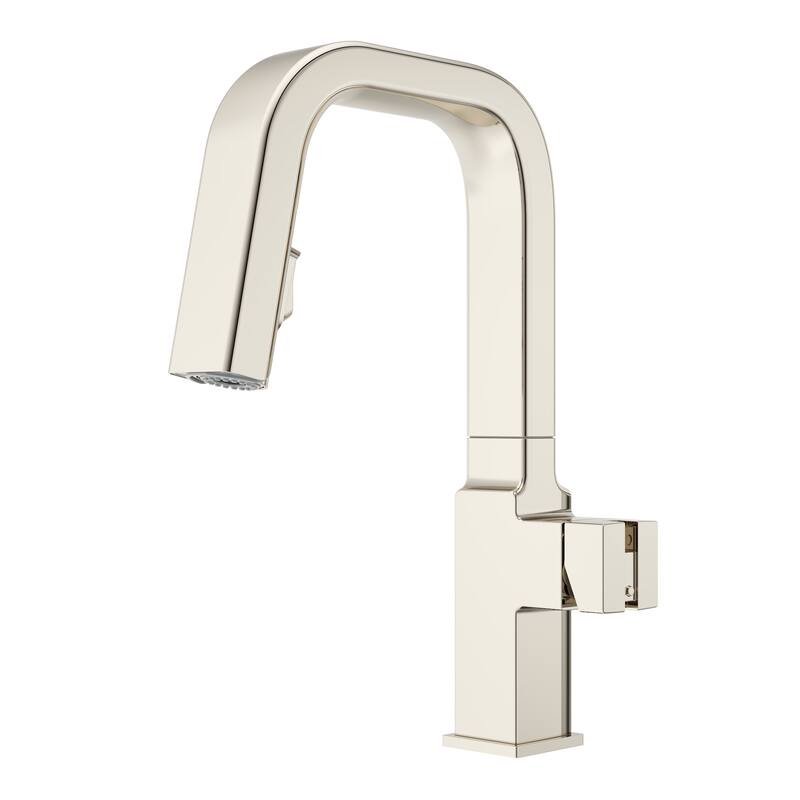 Pfister GT572-VRV Verve 1.8 GPM Single Hole Pull Down Bar Faucet - Polished Nickel