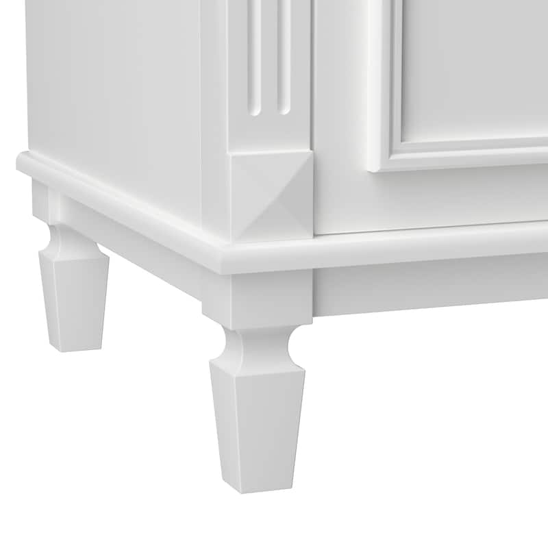 36'' Freestanding Bathroom Vanity with Integrated Ceramic Sink and Drawers