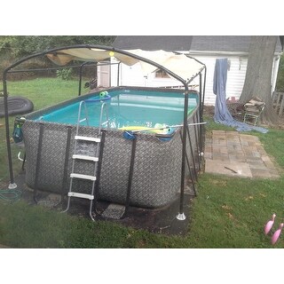 summer waves 18ft elite rectangular frame pool