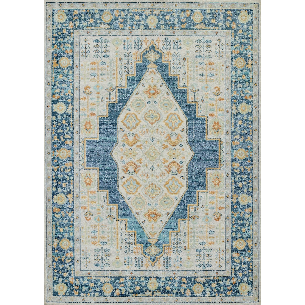 Momeni Lillihan Traditional Medallion Area Rug