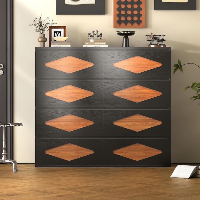 Dresser for Bedroom Chest of Deep Drawers Storage Dressers Organizer
