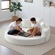 preview thumbnail 60 of 64, Convertible Sofa Bed, Multi-Functional Futon Lounge Sofa
