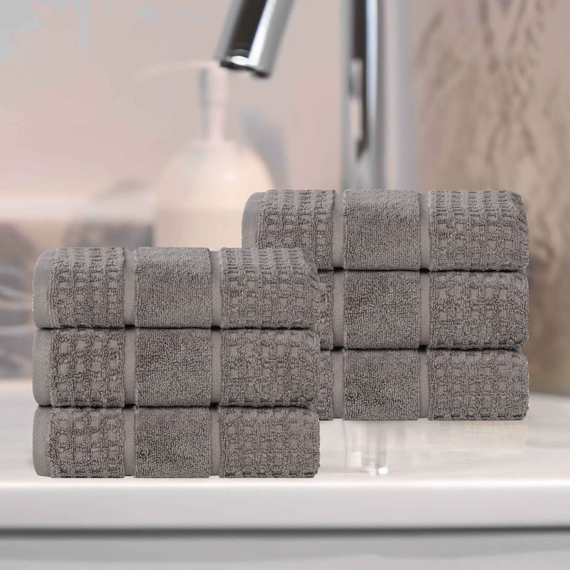 Superior Napa Zero Twist Cotton Soft Waffle Hand Towel