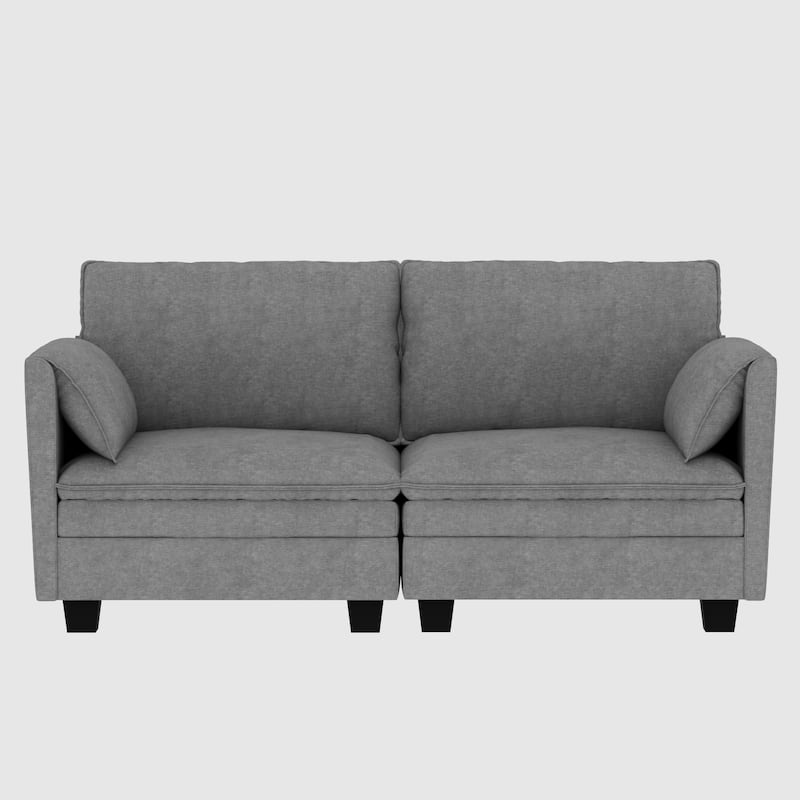 Christopher Knight Home - Sophia Mid-Century Modern Loveseat Sofa