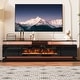 preview thumbnail 29 of 97, 70"/80" Modern Fireplace TV Stand with 36" Electric Fireplace