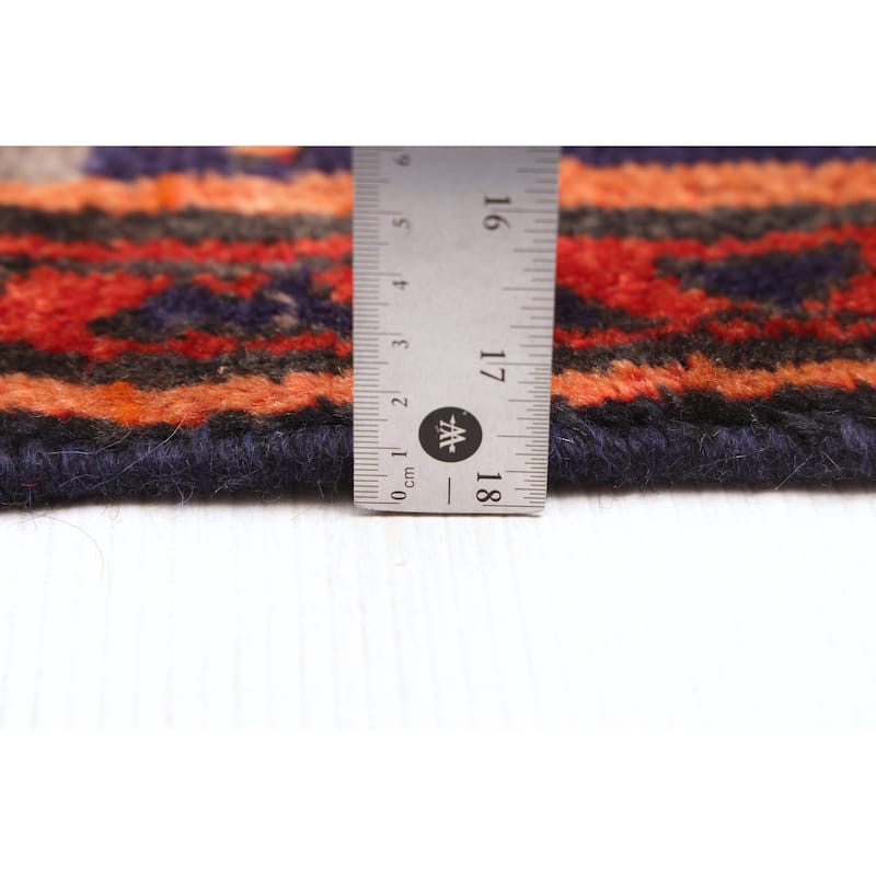 ECARPETGALLERY Hand-knotted Andelz Red Wool Rug - 4'9 x 6'7