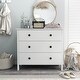 preview thumbnail 17 of 18, DH BASIC Transitional 34-inch Wide 3-Drawer Neutral Youth Dresser by Denhour