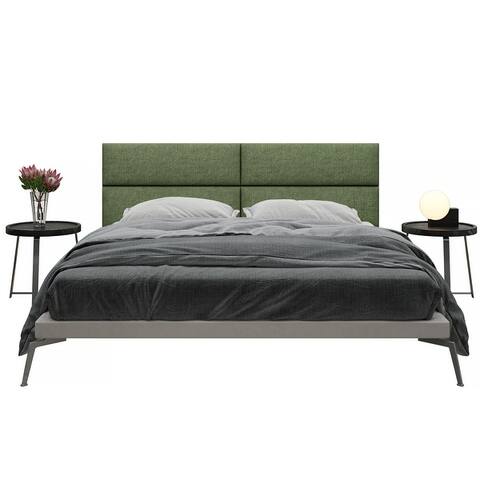 Jaxx Panelist Modern Padded Headboard - Set of 4 Wall Mounted Panels