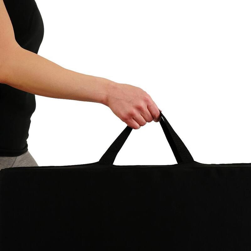 Sunny Health & Fitness No. 048 Tri-Fold Exercise Mat - Black