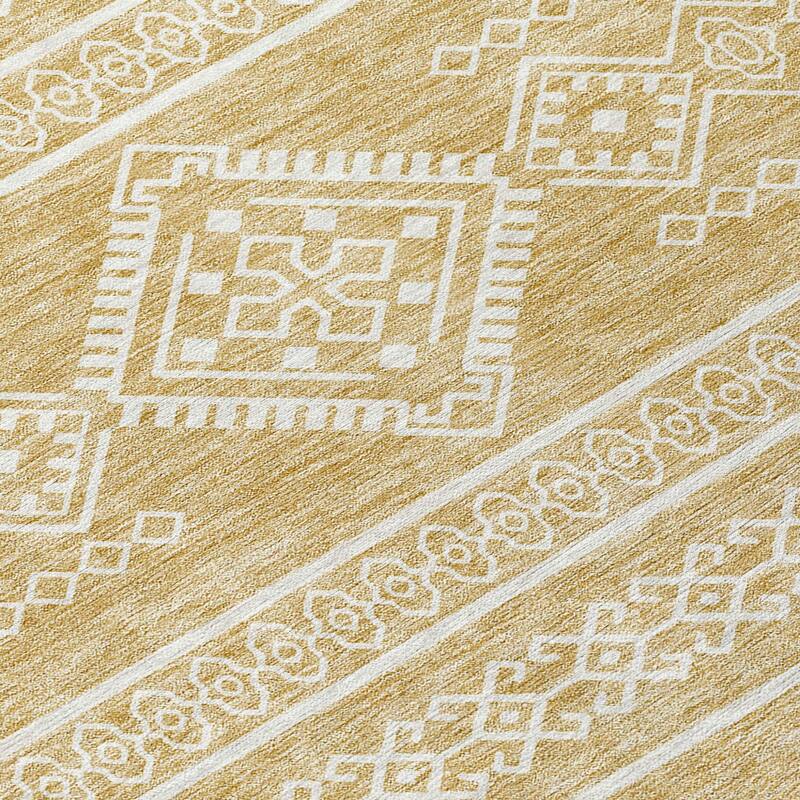 HomeRoots Southwestern Transitional Rectangle Outdoor Rug