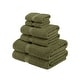 preview thumbnail 36 of 71, Superior Egyptian Cotton Pile Heavyweight 6-Piece Towel Set