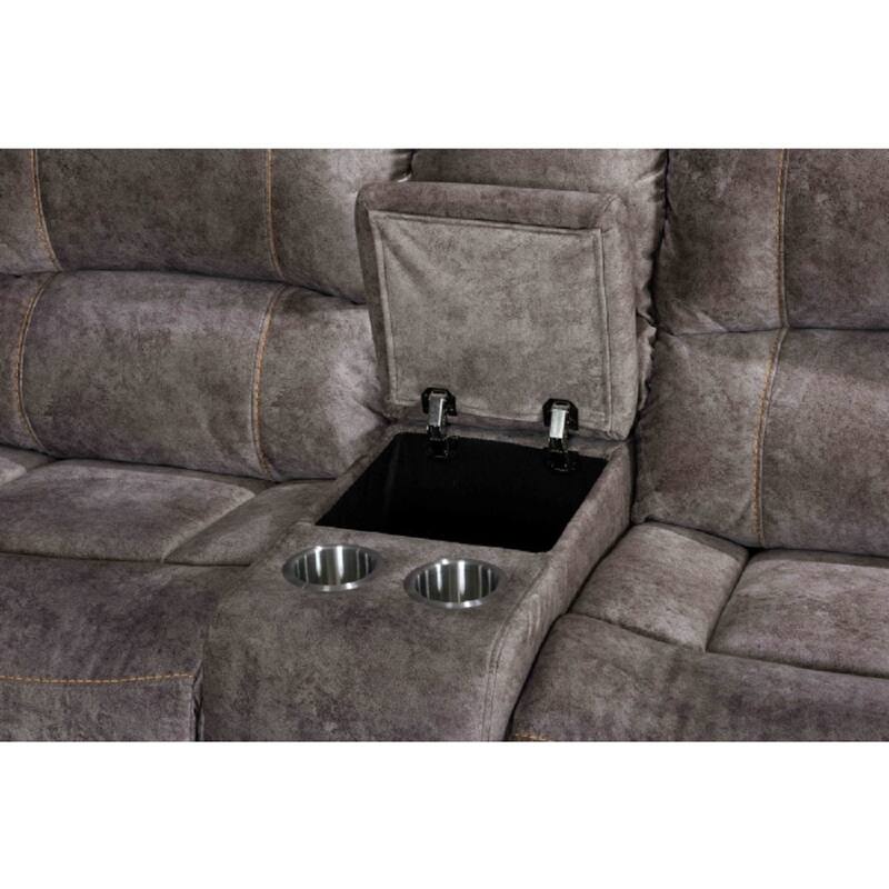 Modern Electric-Powered Reclining Modular Sectional Sofa with USB