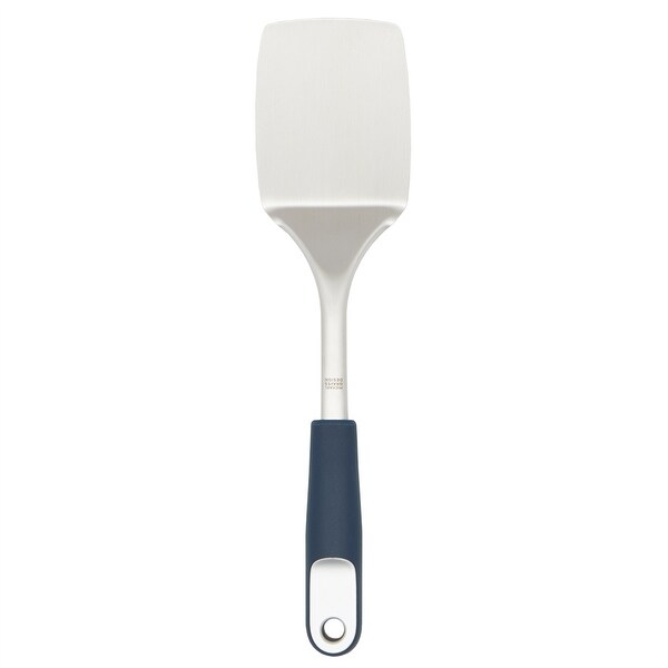 Michael Graves Design Indigo Comfortable Grip Stainless Steel Spatula - 13.00 x 1.00 x 3.2. Opens flyout.