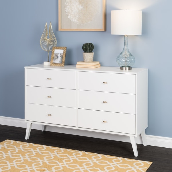 Milo Mid Century Modern 6 Drawer Dresser On Sale Overstock 28111217 Dressers & chests of drawers └ furniture └ home & garden all categories food & drinks antiques art baby books.