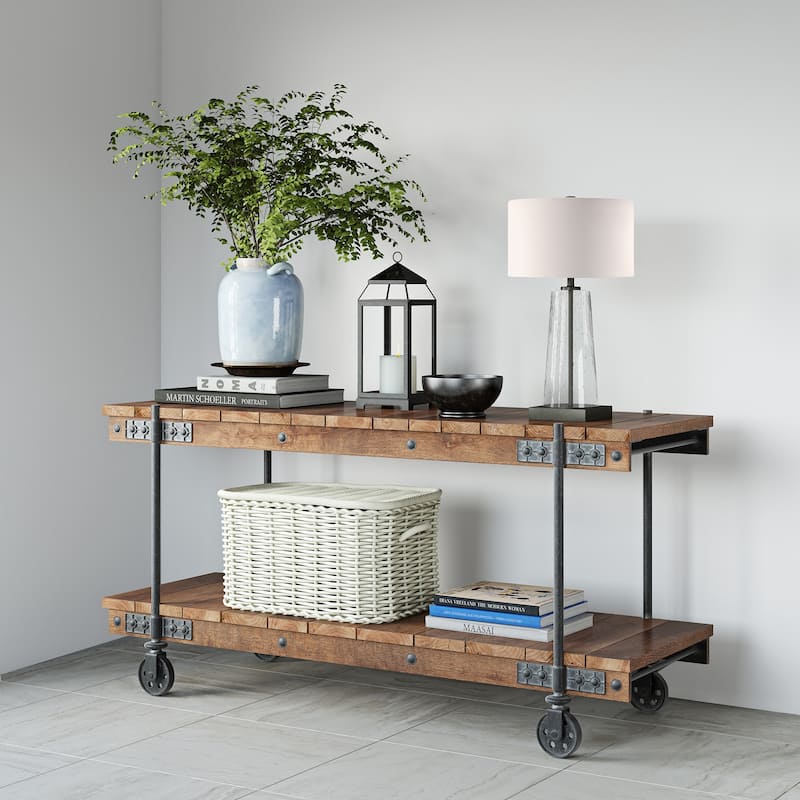 Dax 27.5" Tall Table Lamp with Fabric Shade - 27" Tall