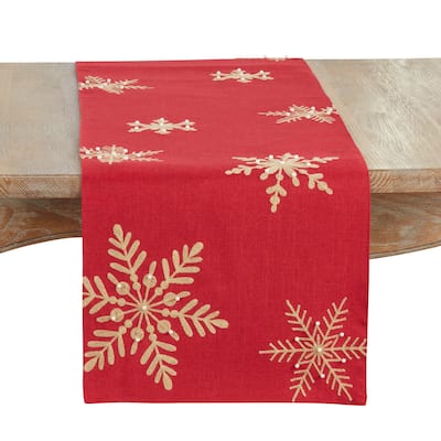 Snowflakes Table Runner - 16"x70"