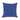 20" Classic Blue Solid Square Throw Pillow