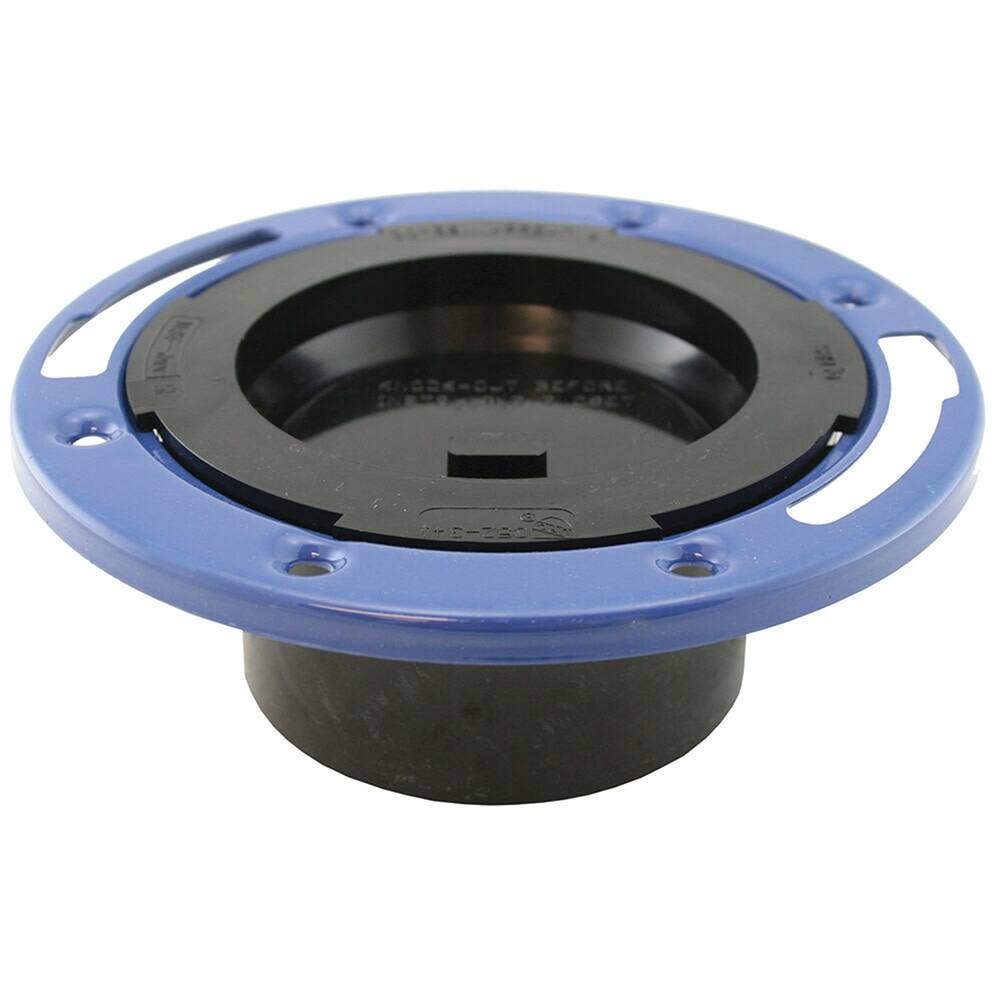 Jones Stephens C52341 3" x 4" ABS Closet Flange with Metal Ring and
