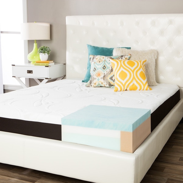 ComforPedic from Beautyrest Choose Your Comfort 8-inch Gel Memory Foam Mattress. Opens flyout.