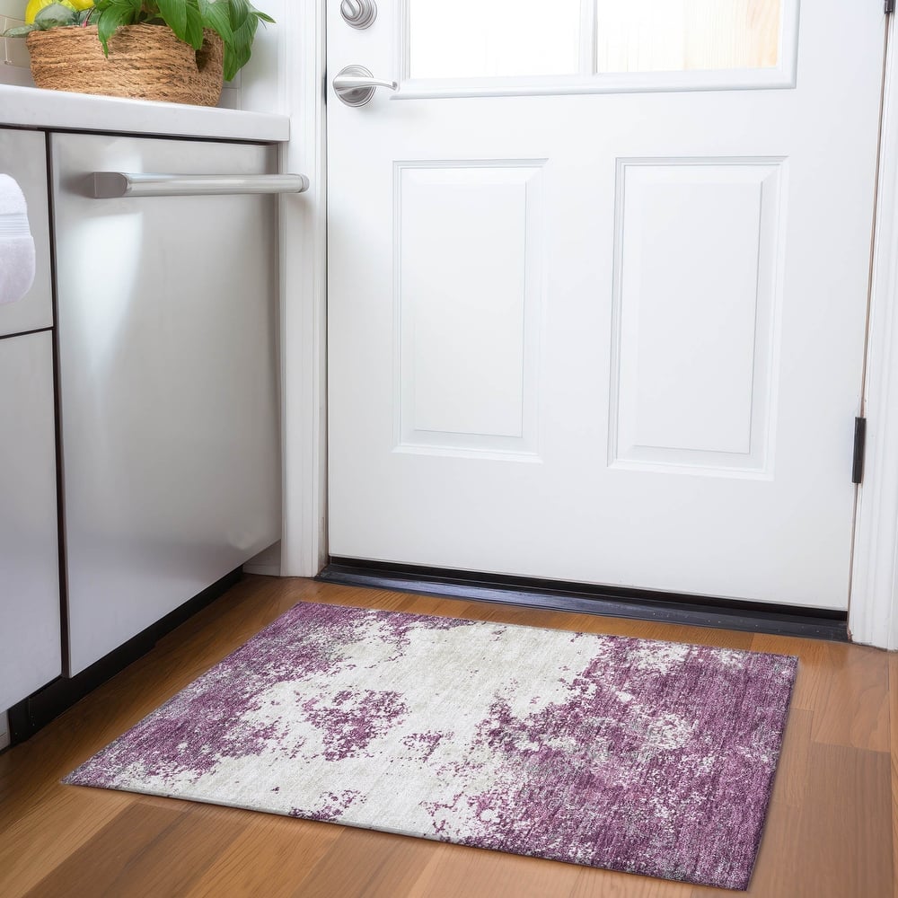 Premium Washable Super Soft Abstract Solid Mayfield Rug