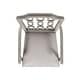 preview thumbnail 6 of 9, Dauphin Geometric Upholstered Dining Arm Chair