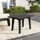 Option Side Table-Dark Wood