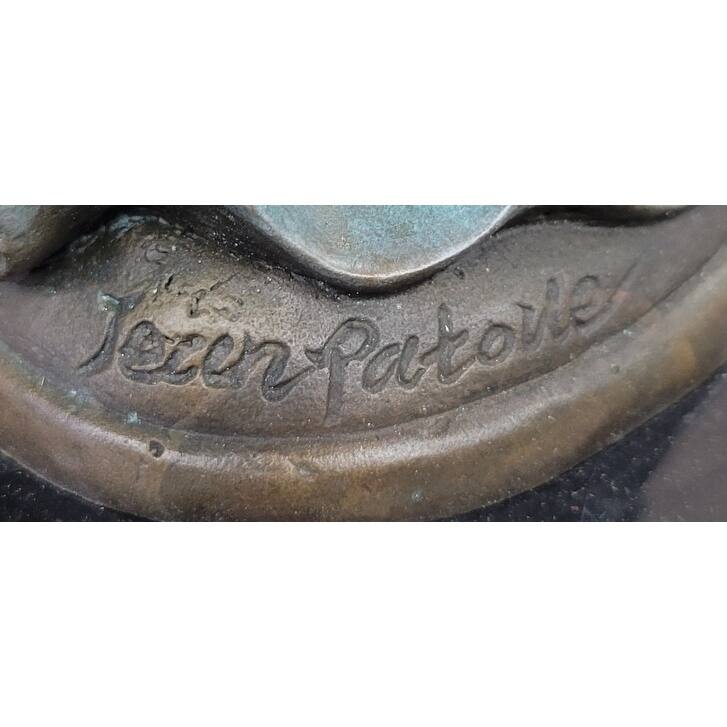 Las Vegas Follies Entertainer Showroom Actress Genuine Bronze Sculpture By Patoue