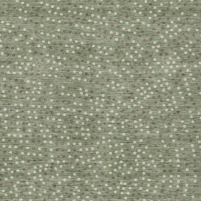 HomeRoots Polka Dot Transitional Rectangle Outdoor Rug