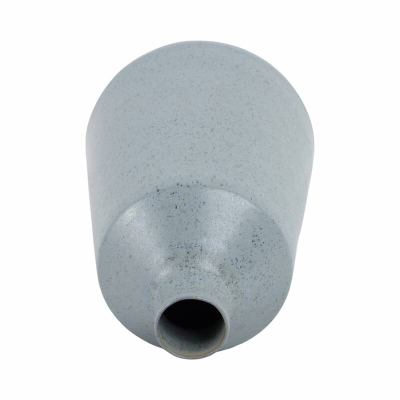 Terracotta Vase Decorative Accent with Tapered Design and Narrow Neck