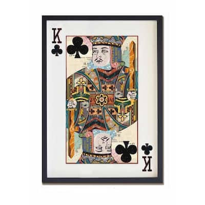King of club playing card