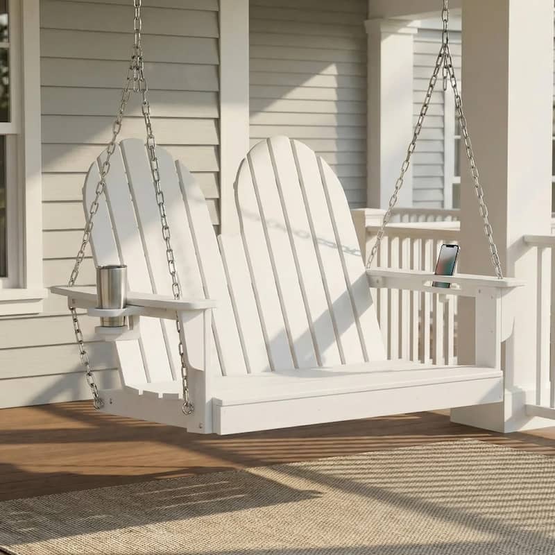 Hanniford Poly Adirondack 50 Inch Porch Swing