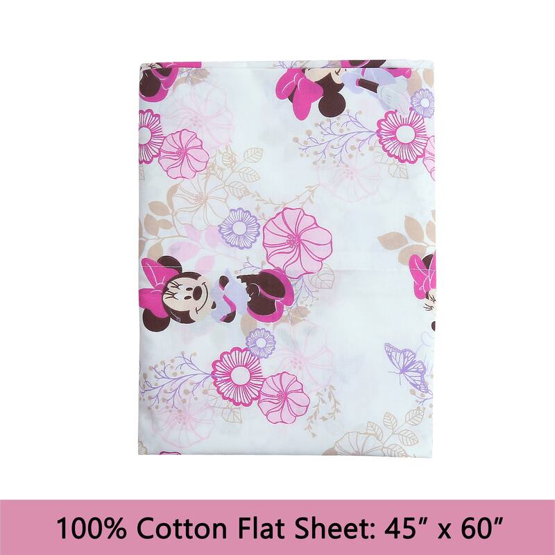 3-Piece Cotton Toddler Sheet Set for Kids Boys & Girls (Animals, Fish, Sports, Floral)