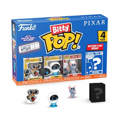 Funko POP! Bitty Pixar, 4-Pack, Series 4 - Multi-Color