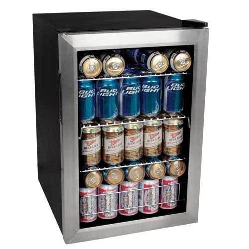 EdgeStar BWC90 17 Inch Wide 84 Can Beverage Cooler with Extreme Cool