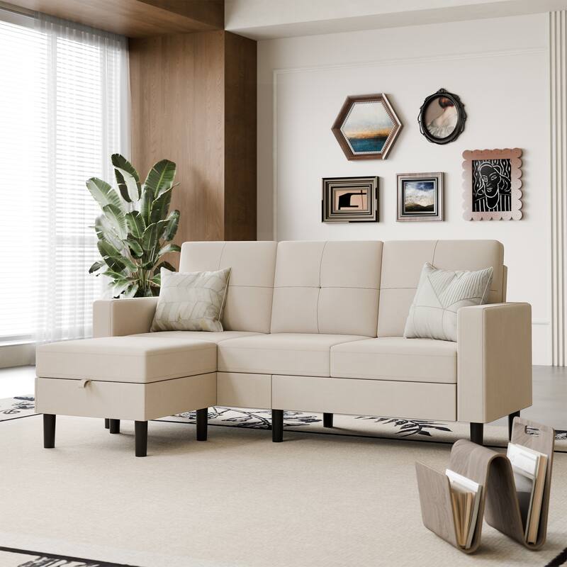 Futzca Convertible Sectional Sofa Couch