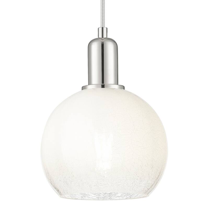 Innovations Lighting 716-1P-G483-8OP Brookhaven Globe 8" Wide Cord - Polished Nickel
