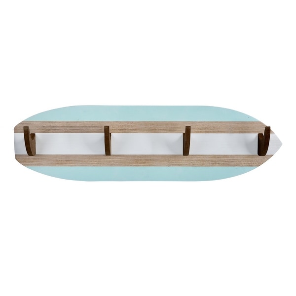 Surfboard shop coat hooks