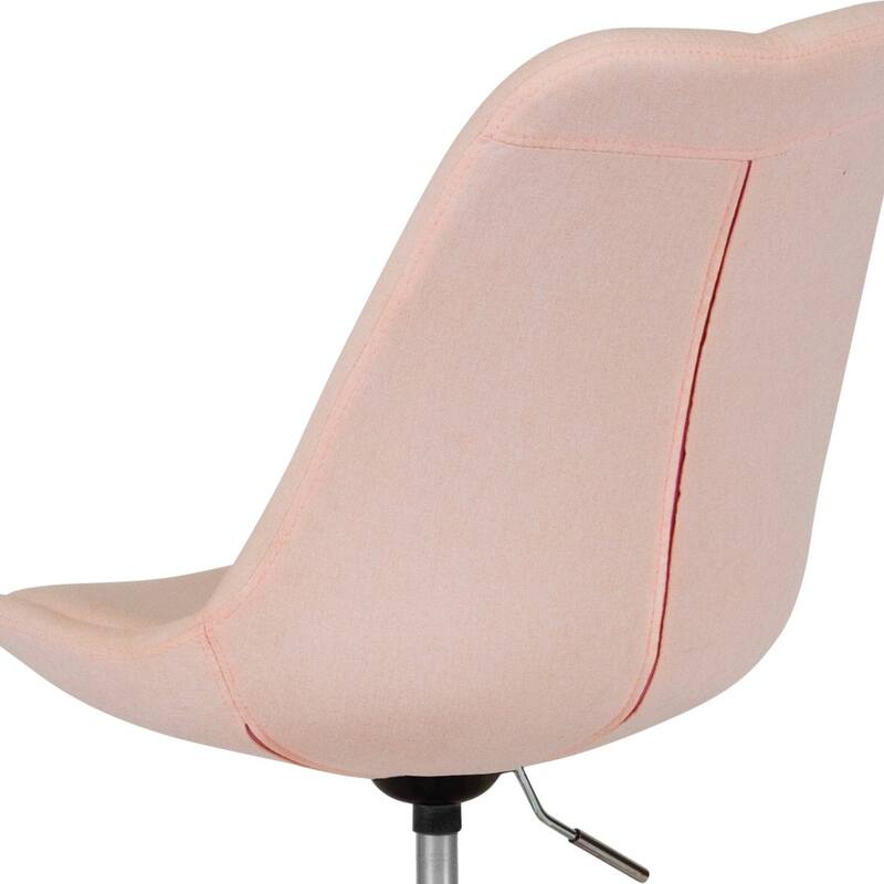 Mid-Back Fabric Task Office Chair with Pneumatic Lift