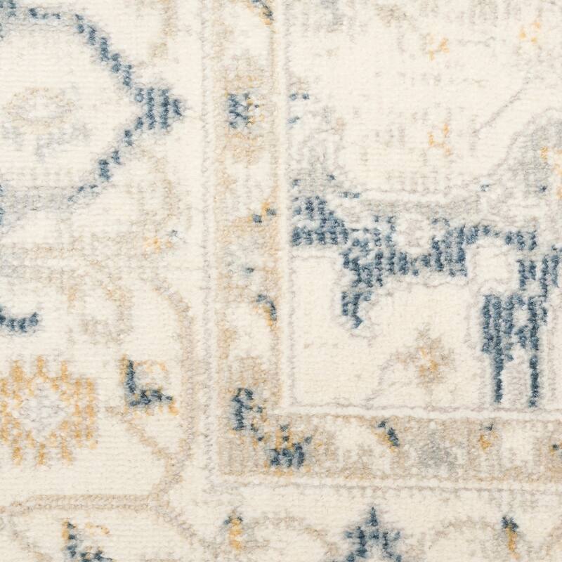 Nourison Pardis Indoor only Blue Persian Area Rug