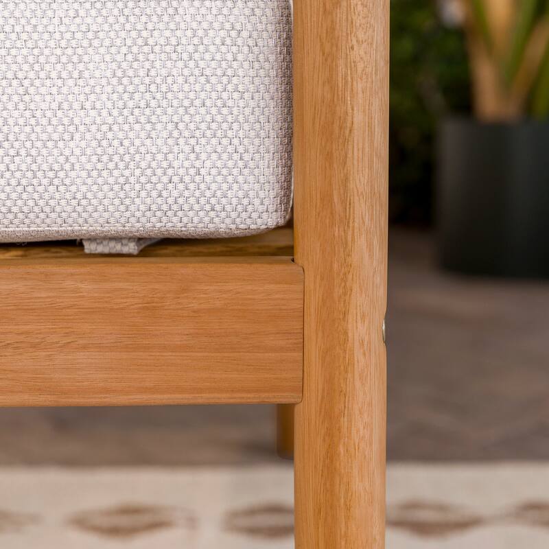 Middlebrook Solid Wood Outdoor Spindle Lounge Chair