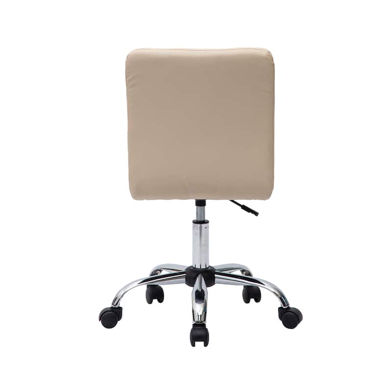 Porthos Home Parker Faux Leather Office Chair with Metal Base