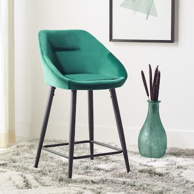 SAFAVIEH Icie 25-inch Counter Stool - 21.3" x 20.8" x 34.6" - 21Wx21Dx26H