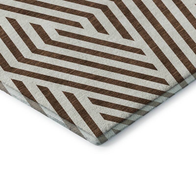 Premium Washable Super Soft Contemporary Geo Mayfield Rug